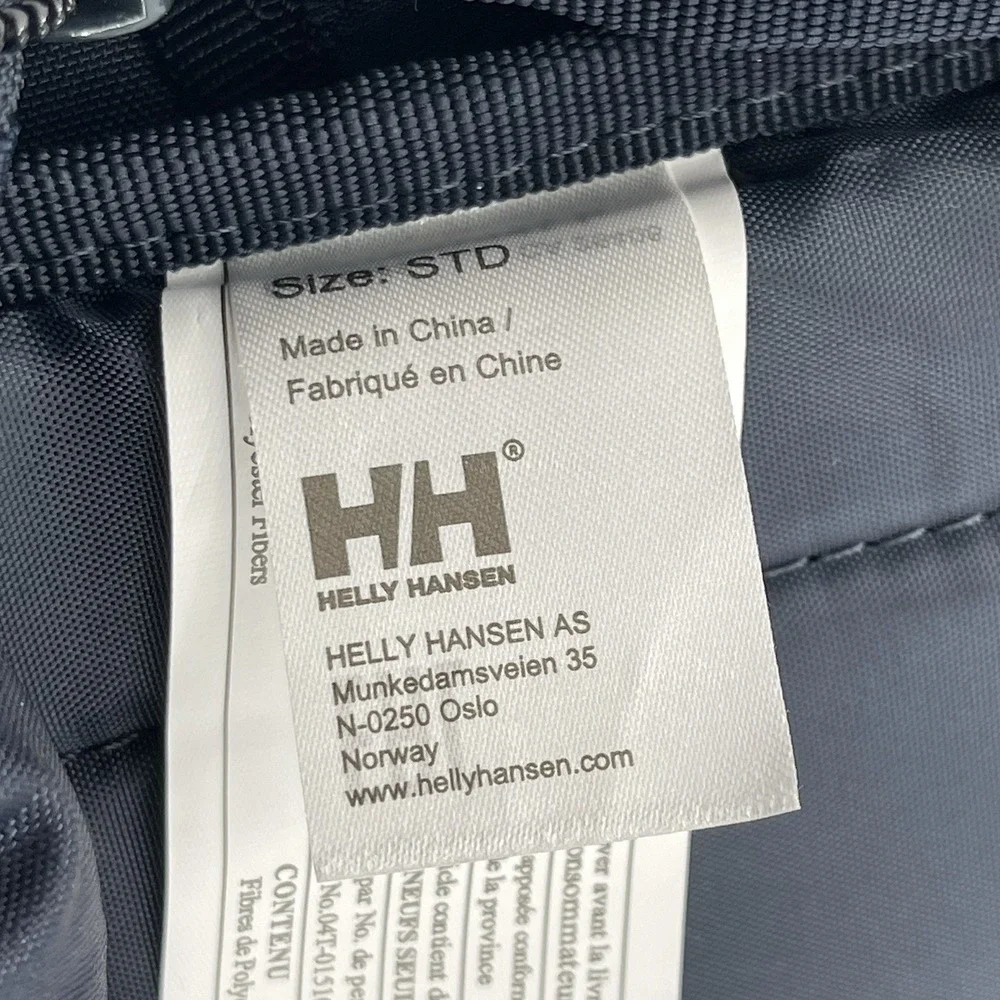 Helly Hensen Backpack D Commuter Blue Bag Chest Strap Buckle New